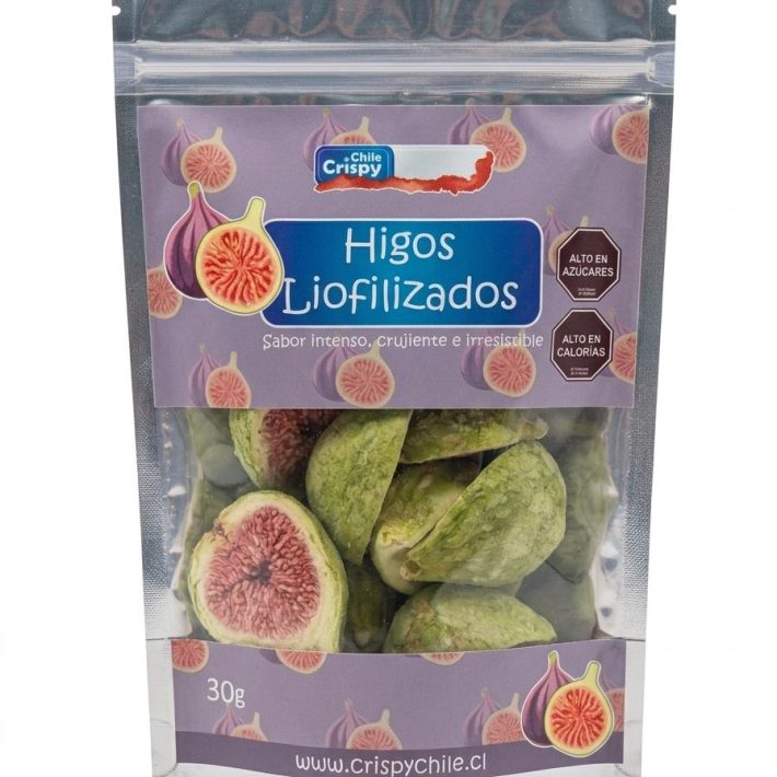 Higos liofilizados